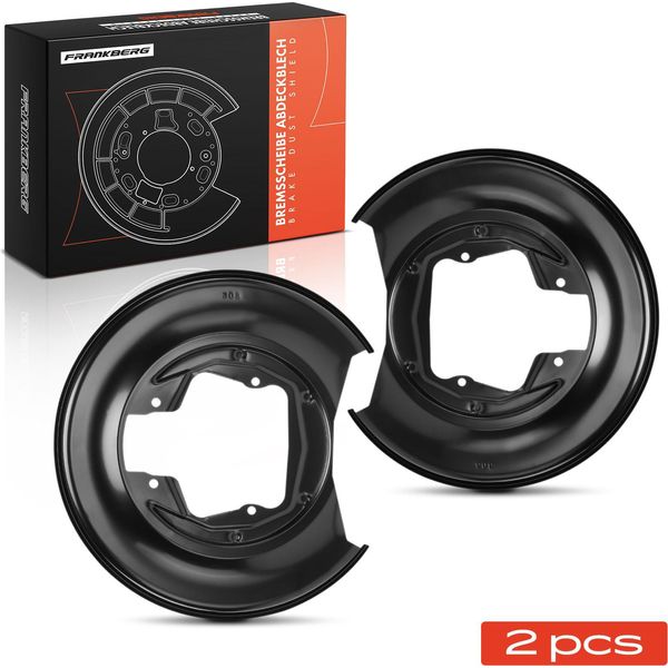 Frankberg 2X Piastra Di Ancoraggio Disco Freno Asse Posteriore Su Entrambi I Lati Per Volvo S60 384 S80 184 V70 285 P80 Sw XC70-image