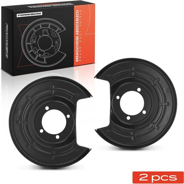 Frankberg 2X Piastra Di Ancoraggio Disco Freno Asse Posteriore Entrambi I Lati Per Chevrolet Cruze J300 J305 J308 2013-2016-image