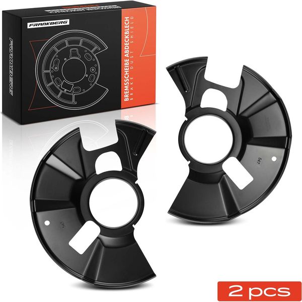 Frankberg 2X Piastra Di Ancoraggio Disco Freno Asse Anteriore Entrambi I Lati Per Mazda 2 De Dh 1.4L-1.6L 2007-2015-image