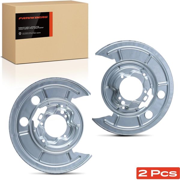Frankberg 2X Piastra Di Ancoraggio Disco Freno Posteriore Destro Sinistro Per CitroëN Jumper Fiat Ducato Peugeot Boxer-image