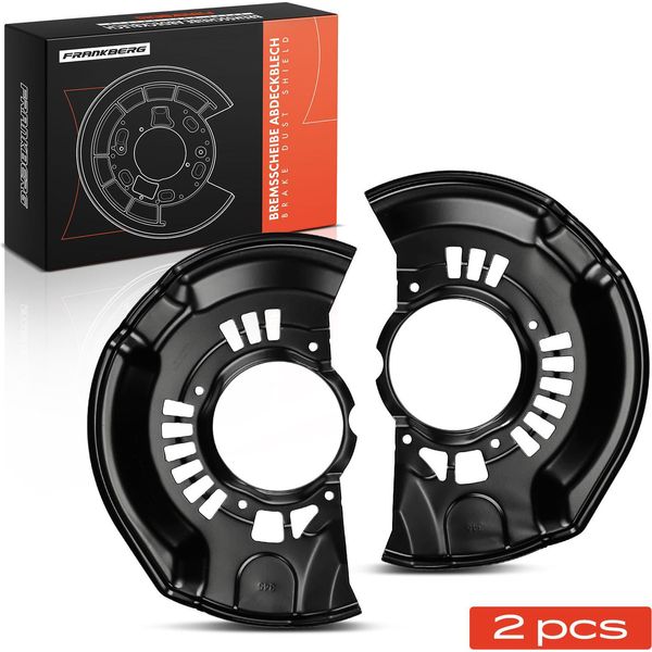 Frankberg 2X Piastra Di Ancoraggio Disco Freno Asse Anteriore Entrambi I Lati Per Toyota Avensis Verso M2 Camry Notchback V3-image