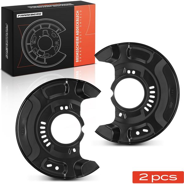 Frankberg 2X Piastra Di Ancoraggio Disco Freno Asse Anteriore Entrambi I Lati Per Toyota Yaris P13 P9 Ractis P10 Yaris/Vios Notchback-image