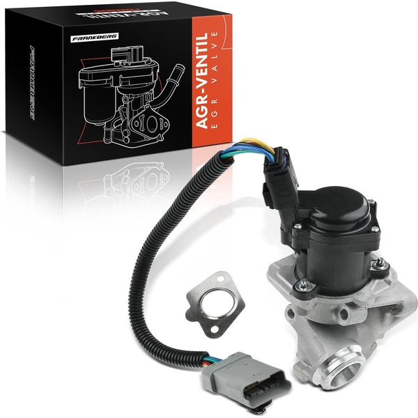 Frankberg 1X Valvola Egr Valvola Di Ricircolo Dei Gas Di Scarico Per Ford C-Max Focus Ii Ii Notchback Ii Tournament Volvo C30 S40 Ii V50-image