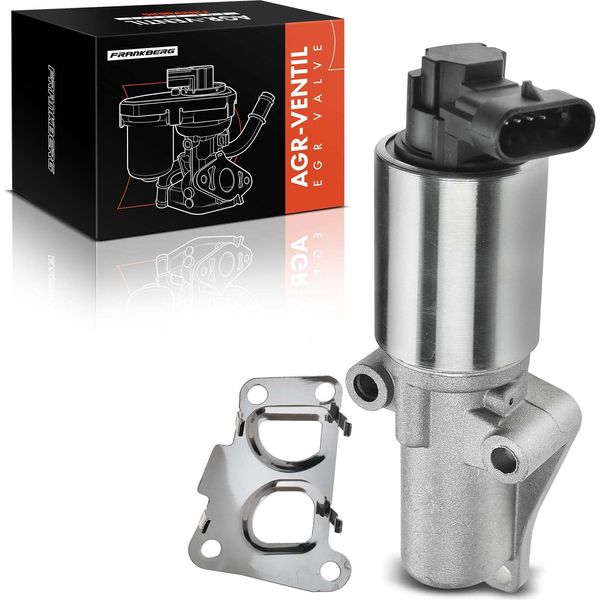 Frankberg 1X Valvola Egr Valvola Di Ricircolo Dei Gas Di Scarico Per Opel Astra G Cabriolet Cc Coupe Classic Caravan Notchback H Gtc-image