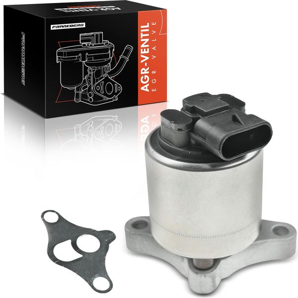 Frankberg 1X Valvola Egr Valvola Di Ricircolo Dei Gas Di Scarico Per Opel Astra G Cabriolet Caravan Cc Coupe Station Wagon Notchback-image