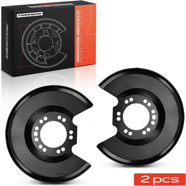 Frankberg 2X Piastra Di Ancoraggio Disco Freno Asse Posteriore Entrambi I Lati Per Ford Mondeo Iii B5Y Notchback B4Y Turnier Bwy-image