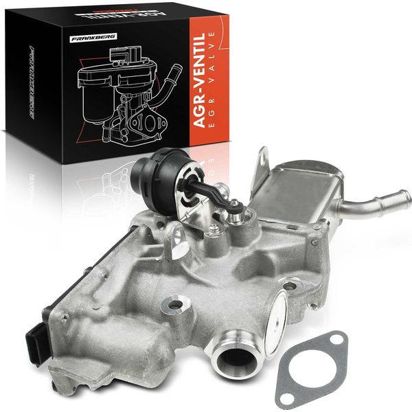 Frankberg 1X Valvola Egr Valvola Di Ricircolo Dei Gas Di Scarico Per Renault Grand ScéNic Iii Megane Cc Coupe Grandtour Hatchback-image