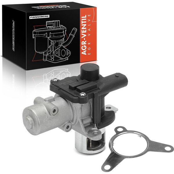 Frankberg 1X Valvola Egr Valvola Di Ricircolo Dei Gas Di Scarico Per Dacia Duster Logan Express Mcv Pick-Up Sandero Nissan Renault-image