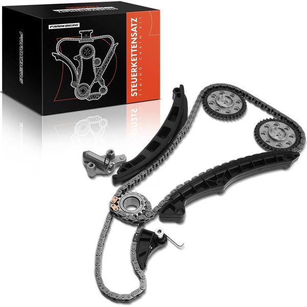Frankberg 1X Set Catena Di Distribuzione Per Vw Golf Plus Golf V Polo Passat Audi A3 Seat Skoda 1.4L 1.6L-image