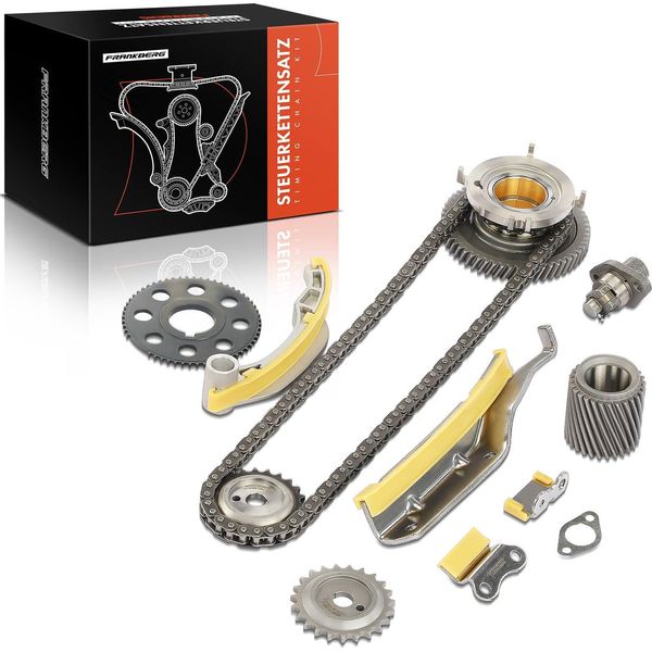 Frankberg 1X Catena Di Distribuzione Set Catena Di Distribuzione Per Mitsubishi Pajero Iii Iv Van V6 V7 V8 V9 3.2L-image