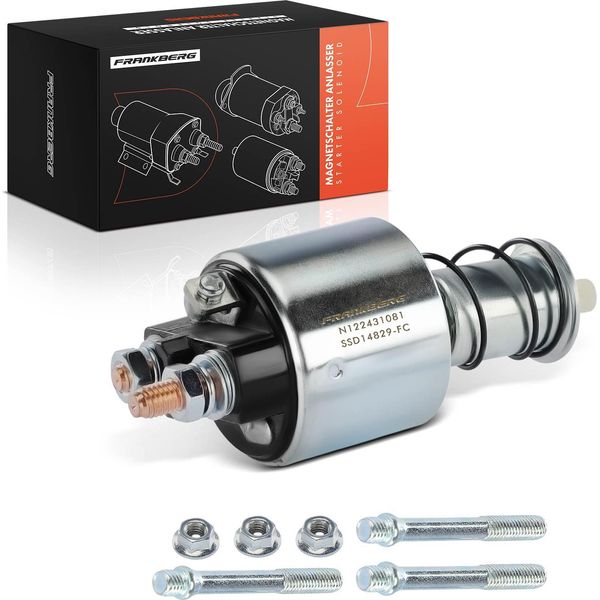 Frankberg 1X Interruttore Solenoide Di Avviamento Per Opel Astra G H J Corsa C D Meriva Combo Zafira 1.7L-image