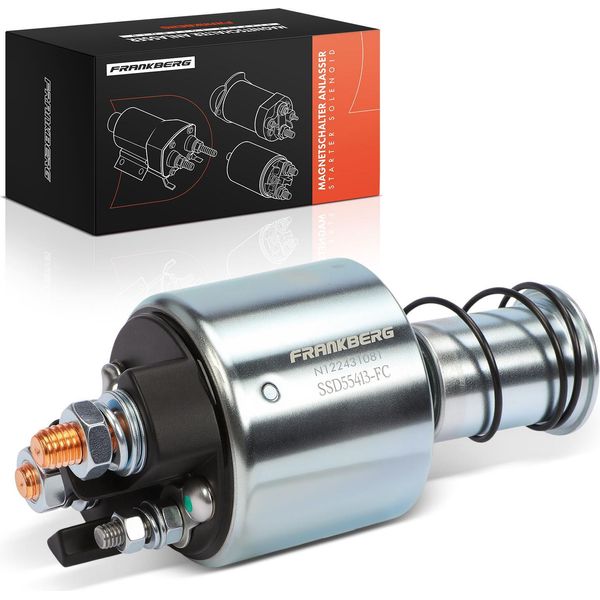 Frankberg 1X Interruttore Solenoide Avviamento Per Nissan Primera Traveller P11 WP11 1.6L 2.0L 1996-2002-image