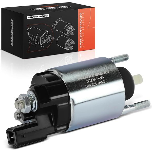 Frankberg 1X Interruttore Solenoide Starter Per Bmw Serie 1 E81 E87 Serie 3 E90 E91 E93 Serie 5 Serie 6 Serie 7 Serie X1 X3 Z4-image