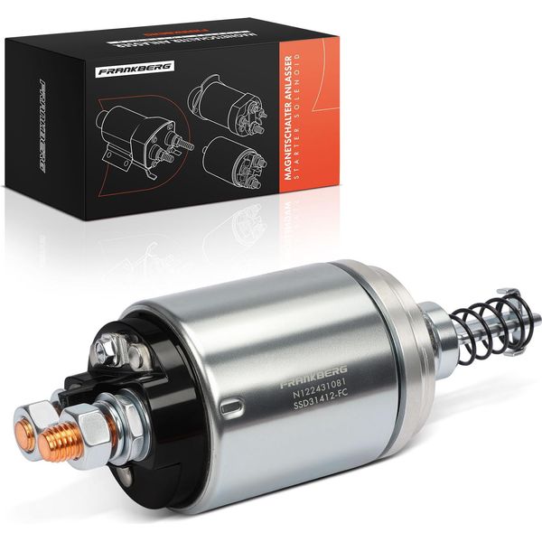 Frankberg 1X Interruttore Solenoide Di Avviamento Per Iveco Mk-image