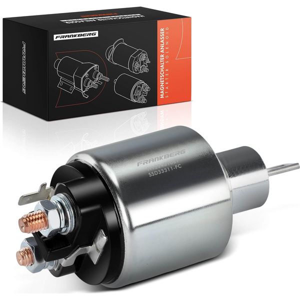 Frankberg 1X Interruttore Solenoide Avviamento Per Renault Clio I Megane I 19 I Volvo 340-360-image