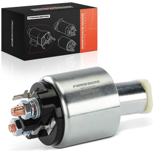 Frankberg 1X Interruttore Solenoide Avviamento Per Renault 19 1988-1996-image