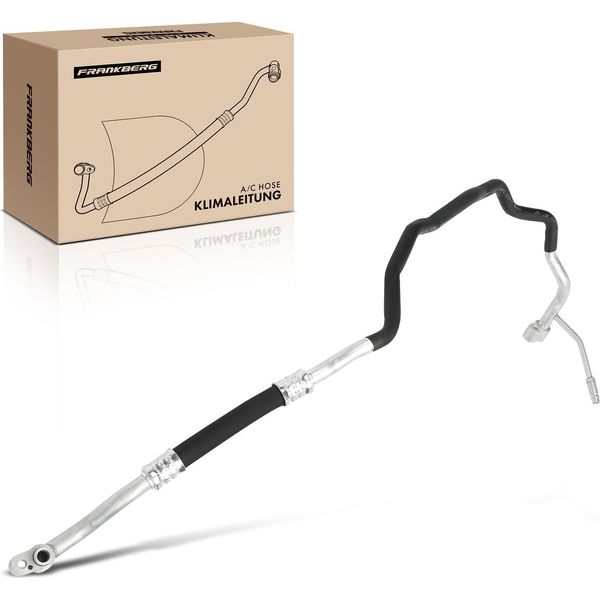 Frankberg 1X Tubo Aria Condizionata A Bassa Pressione Per Vw Touareg 7L6 7L7 Audi Q7 4LB 3.0L-image
