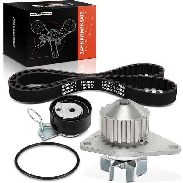 Frankberg 1X Cinghia Di Distribuzione Set Cinghia Di Distribuzione Pompa Acqua Per CitroëN Berlingo C2 C3 Peugeot 306 206-image