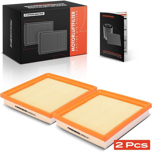 Frankberg 2X Filtro Aria Motore Per Vw Golf 7 Polo Skoda Fabia Octavia Seat Ibiza-image