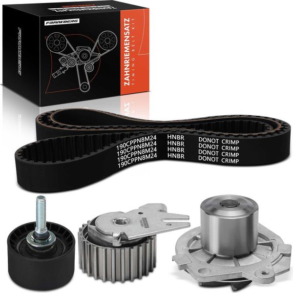 Frankberg 1X Cinghia Di Distribuzione Set Cinghia Di Distribuzione Pompa Acqua Per Alfa Romeo 145 Fiat Brava Bravo Punto-image