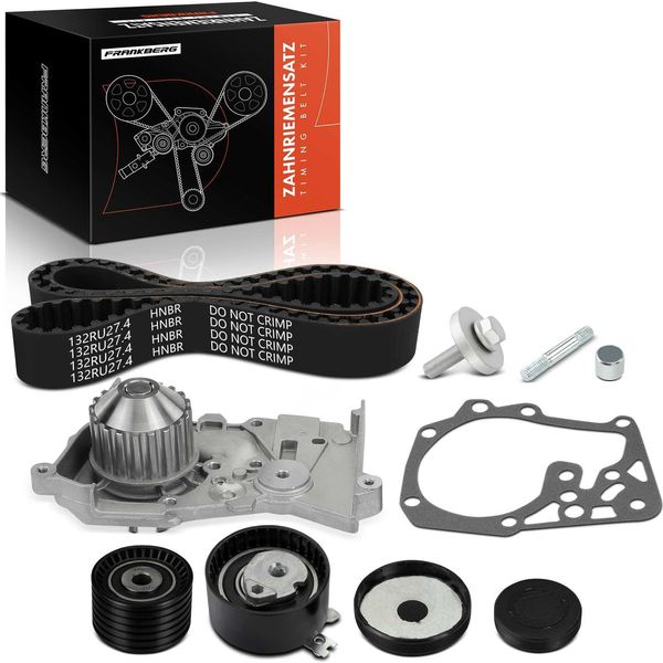 Frankberg 1X Set Cinghia Di Distribuzione Cinghia Di Distribuzione Pompa Dell'acqua Per Renault Megane ScéNic Laguna I Kangoo-image
