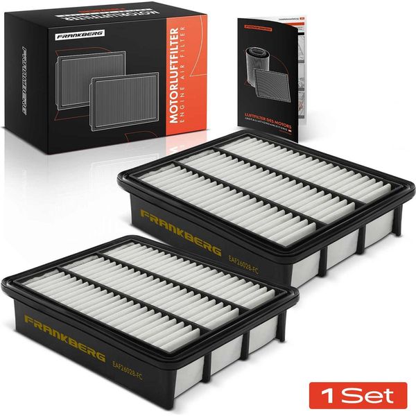 Frankberg 2X Elemento Filtrante Aria Per Mazda 3 Bm Bn 6 Furgone/Station Wagon Gj Gl CX-5 Kf-image