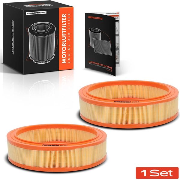 Frankberg 2X Elemento Filtrante Aria Per Fiat Doblo 119 223 Punto 188 Lancia Y 840-image