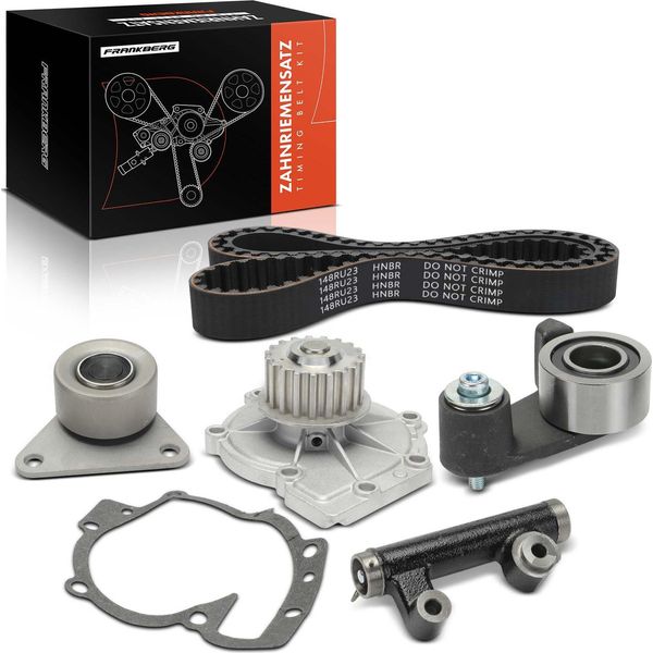 Frankberg 1X Set Di Cinghie Di Distribuzione Cinghia Di Distribuzione Pompa Dell'acqua Per Volvo V40 Estate V70 I 850 Estate C70 I-image