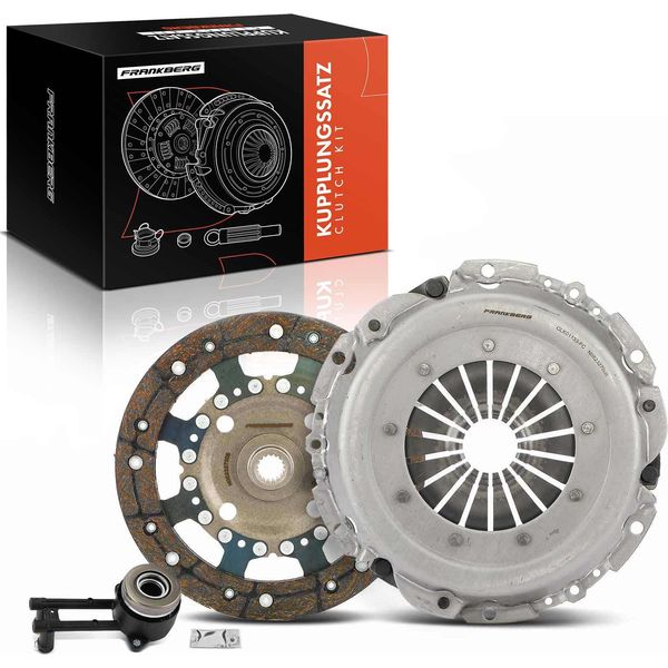 Frankberg 1X Kit Frizione Per Ford Fiesta V Jd Jh Fiesta V Van Fusion Ju Mazda 2 Dy 1.4L 2001-2012-image