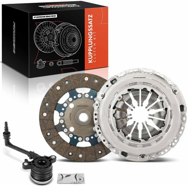 Frankberg 1X Kit Frizione Per Nissan Juke Van Pulsar Hatchback Qashqai Ii Suv X-Trail Renault Kadjar 1.6L-image