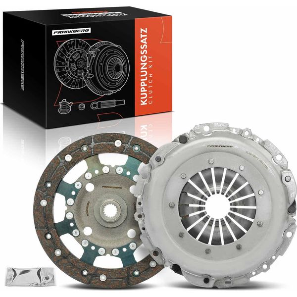 Frankberg 1X Kit Frizione Per Ford Fiesta V Jd Jh Fiesta V Van Fusion Ju Mazda 2 Dy 1.4L 2001-2012-image