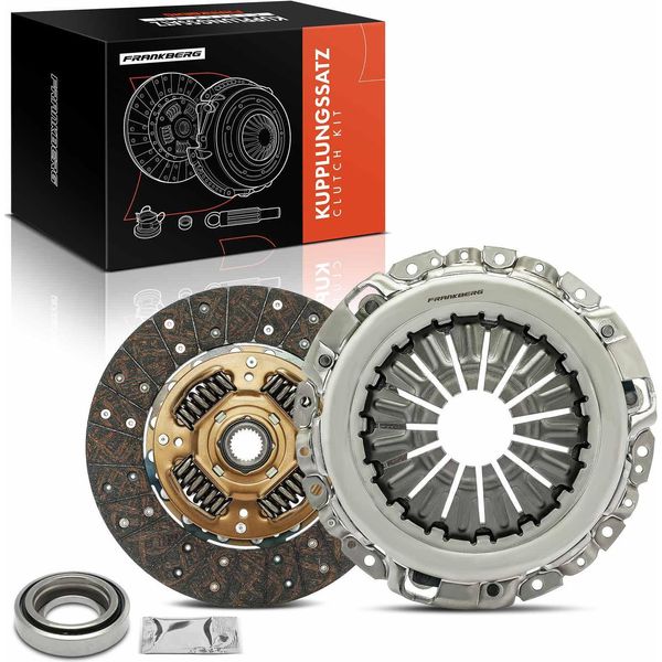 Frankberg 1X Kit Frizione Per Nissan NP300 Navara D40 NP300 Navara Piattaforma/Telaio Pathfinder Iii R51 2.5L-image