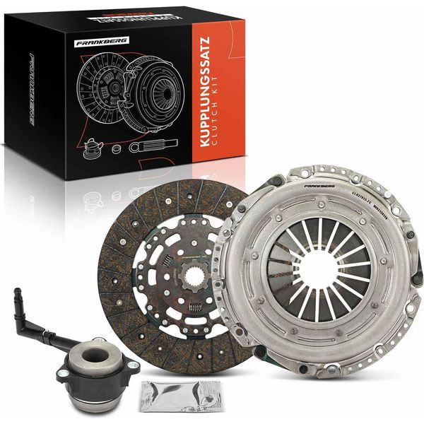 Frankberg 1X Kit Frizione Per Vw Golf V Variant Vi Passat Eos Jetta Scirocco Audi A3 Sportback Tt Roadster Seat Skoda-image
