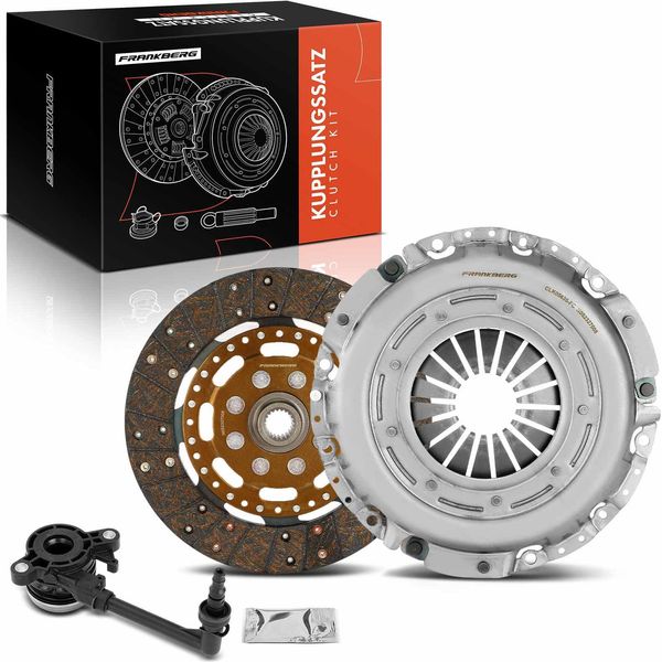 Frankberg 1X Kit Frizione Per Nissan Qashqai +2 I J10 JJ10E NJ10 X-Trail T31 Renault Koleos I Hy 2.0L-image