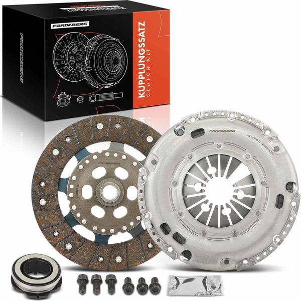 Frankberg 1X Set Frizione Per Vw Caddy Mpv Kasten/Mpv Golf Plus V Variant Vi Jetta Passat Touran Audi A3 Seat Skoda-image