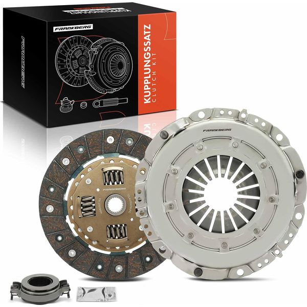 Kit Frizione Frankberg 1X Per Vw 1500 1600 Hatchback Variant 181 Kaefer Cabriolet Transporter Ii Bus Kasten-image