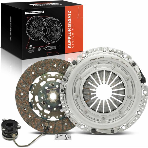 Frankberg 1X Kit Frizione Per Opel Astra H Caravan Gtc Furgone/Station Wagon Notchback Klasseic Corsa D Meriva 1.7L-image
