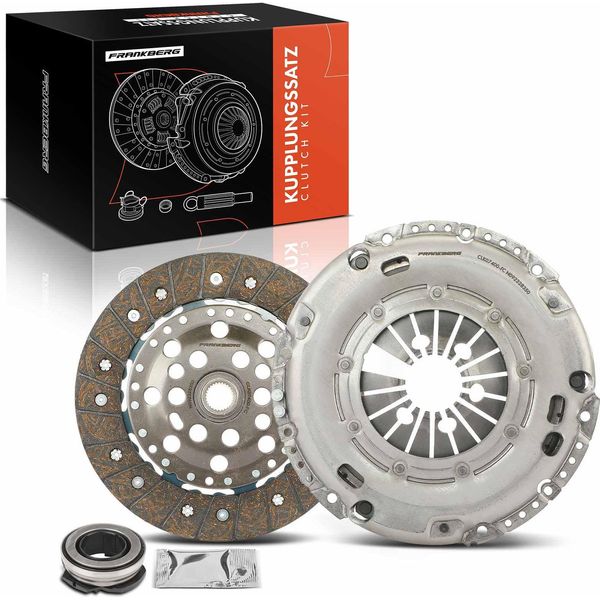 Frankberg 1X Kit Frizione Per Vw Golf Polo Bora Variant New Beetle Cabriolet Audi A1 A3 Seat Ibiza Iv Skoda-image