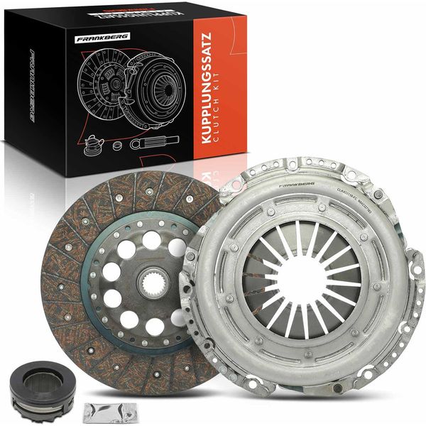 Kit Frizione Frankberg 1X Per Audi A4 800 8EC A4 Avant 800000 8ED A4 Cabriolet 8H7 8HE A6 4F2 A6 Allroad 4FH-image