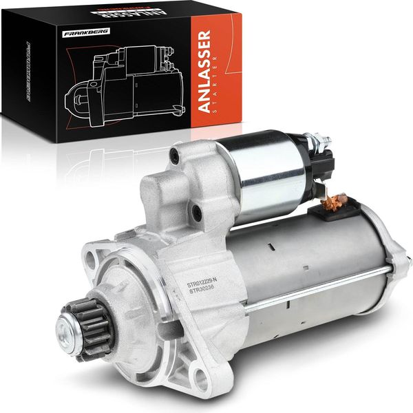Frankberg 1X Motorino Di Avviamento Per Vw Golf Vi Cabriolet Passat Scirocco Sharan Tiguan Allspace Transporter Kasten-image