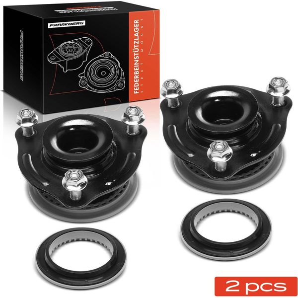 Frankberg 2X Supporto Montante Montante Per Honda Civic Viii Notchback Fb-image