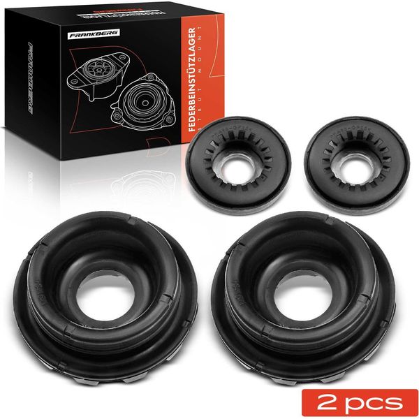 Frankberg 2X Cuscinetto Supporto Montante Per Vw Polo Van Furgone/Hatchback 6N1 Lupo Seat Arosa-image