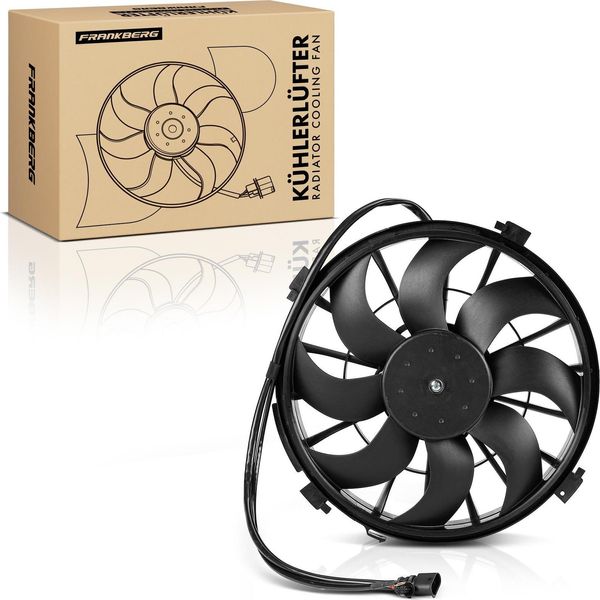 Frankberg 1X Radiatore Motore Monoventola Con Telaio Ventola Radiatore CitroëN Jumpy Peugeot Expert Fiat-image