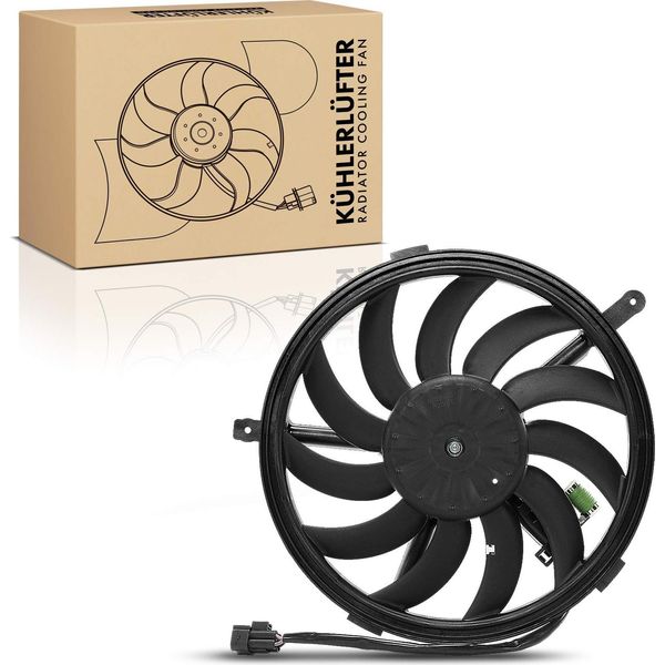 Frankberg 1X Radiatore Motore Ventola Singola Senza Telaio Radiatore Mini R56 R57 R55 R60 R58 R61 R59 Cooper 1.6L-image
