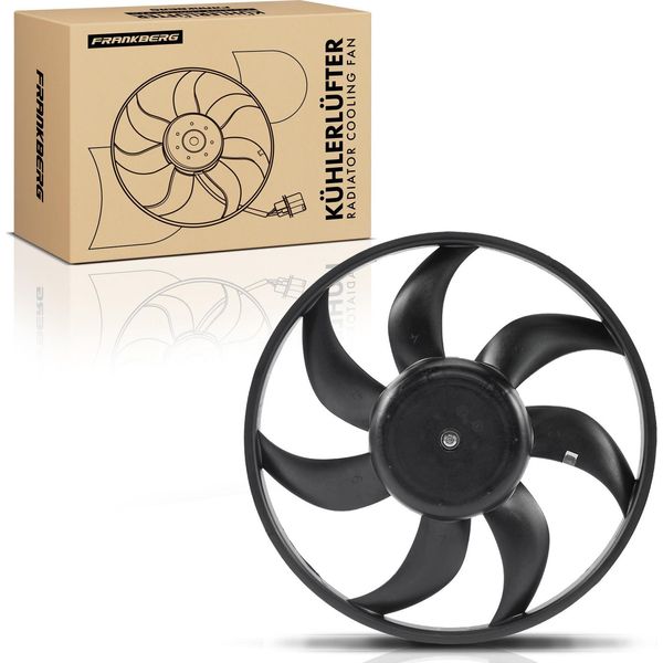 Frankberg 1X Radiatore Motore Monoventola Senza Telaio Ventola Radiatore Opel Corsa C F08 F68 X01 1.2L Sistema-image