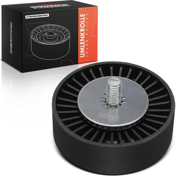 Frankberg 1X Puleggia Folle Guida Per Bmw Serie 3 E90 Serie 1 E81 Serie 5 E60 X1 X3 X5 Z4-image