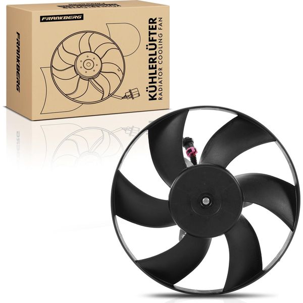 Frankberg 1X Radiatore Motore Singolo Senza Telaio Vw Polo Seat Cordoba 6K1 Ibiza Ii 6K1-image