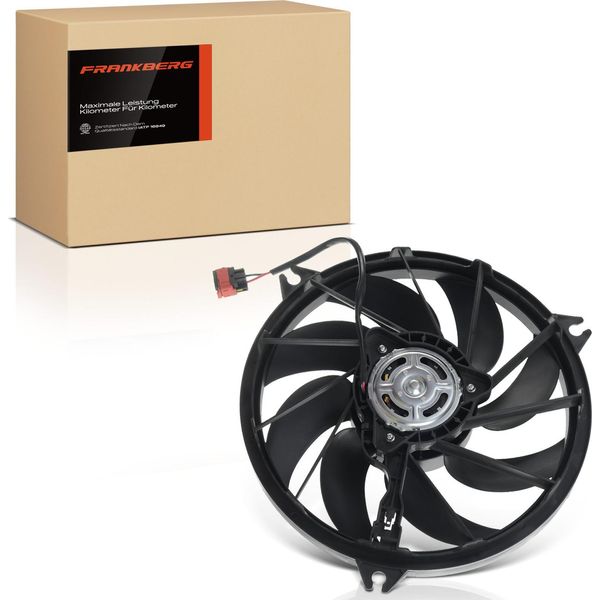 Frankberg 1X Ventola Di Raffreddamento Motore Ventola Singola Senza Telaio Ventola Radiatore Peugoet 206 Cc 206 Hatchback-image