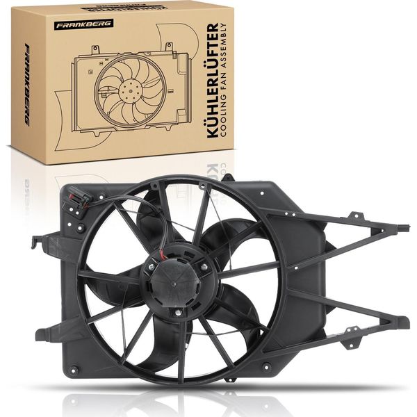 Frankberg 1X Radiatore Motore Monoventola Con Telaio Ventola Radiatore Ford Focus Daw Dfw Dnw Turnier Dnw 1.8L-image