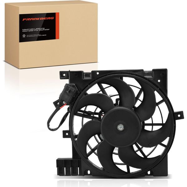 Frankberg 1X Ventola Di Raffreddamento Motore Singola Con Telaio Ventola Radiatore Opel Astra H L48 L08 L35 L69 Zafira B A05-image